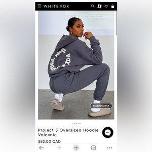 White Fox Project 5 Sweatset